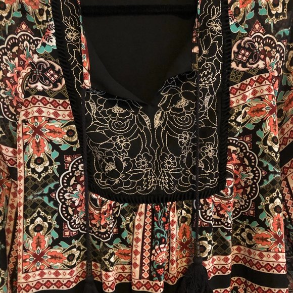Boho Print Dress - Picture 2 of 4